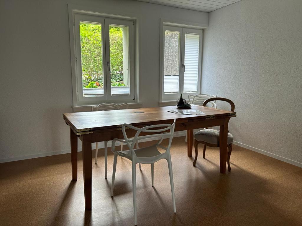 Wohnung In Burgdorf Beim Schloss Exterior foto
